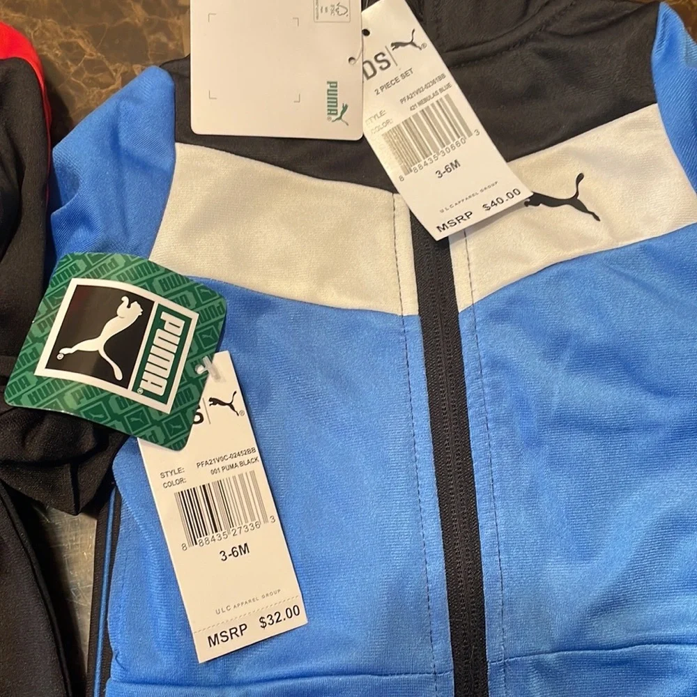 🎉NWT! Bundle of Two 3/6 Month Puma Outfits!